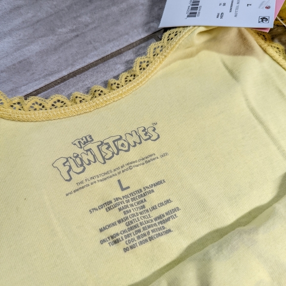 Flintstones Yellow Tank Top youth size - Picture 4 of 5